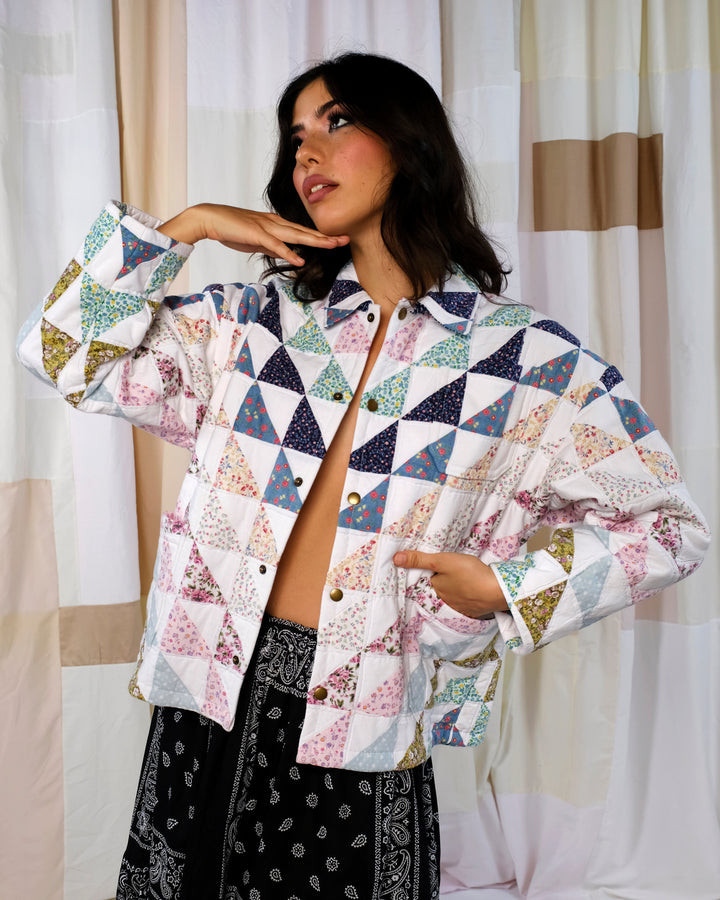 Barn Quilt Coat, M