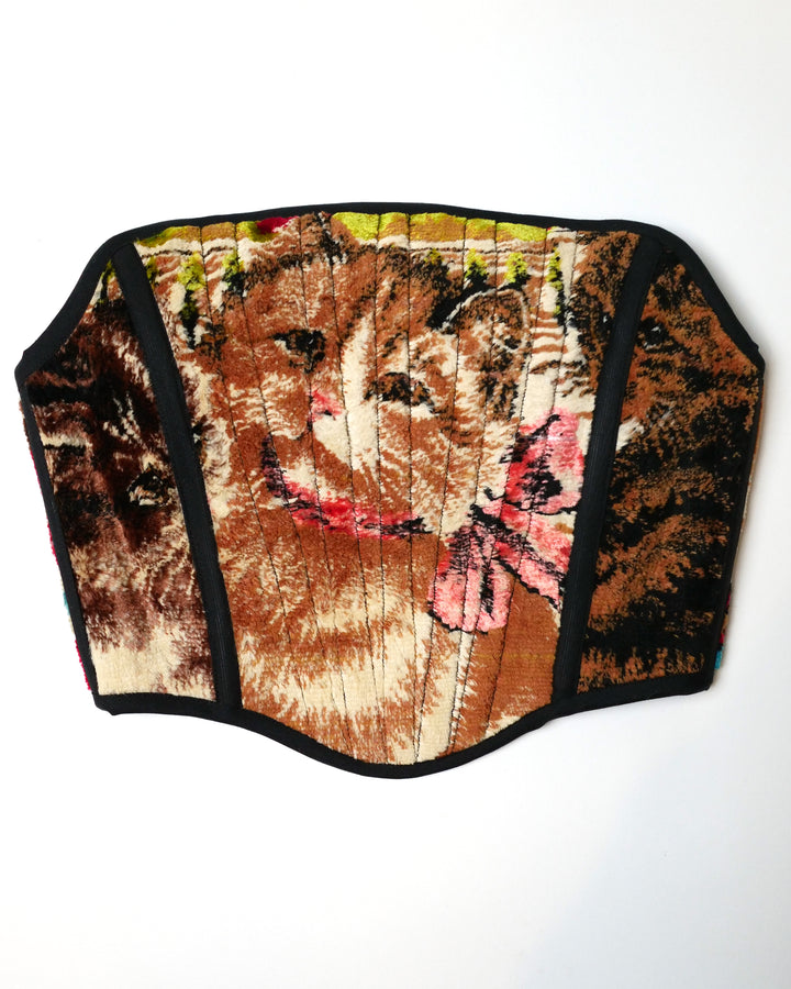 Kitten Tapestry Corset, S/M