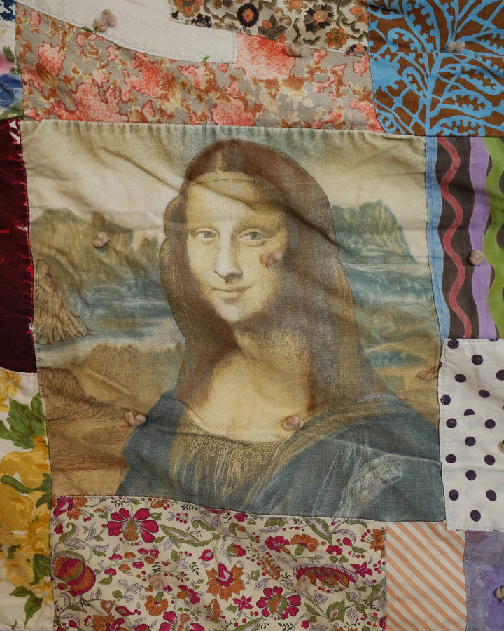 Mona Lisa Scrap Quilt Robe Coat