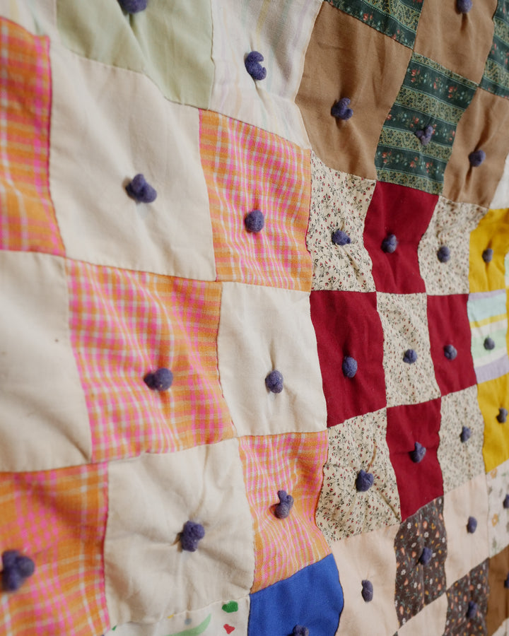 9 Patch Quilt Chore Coat