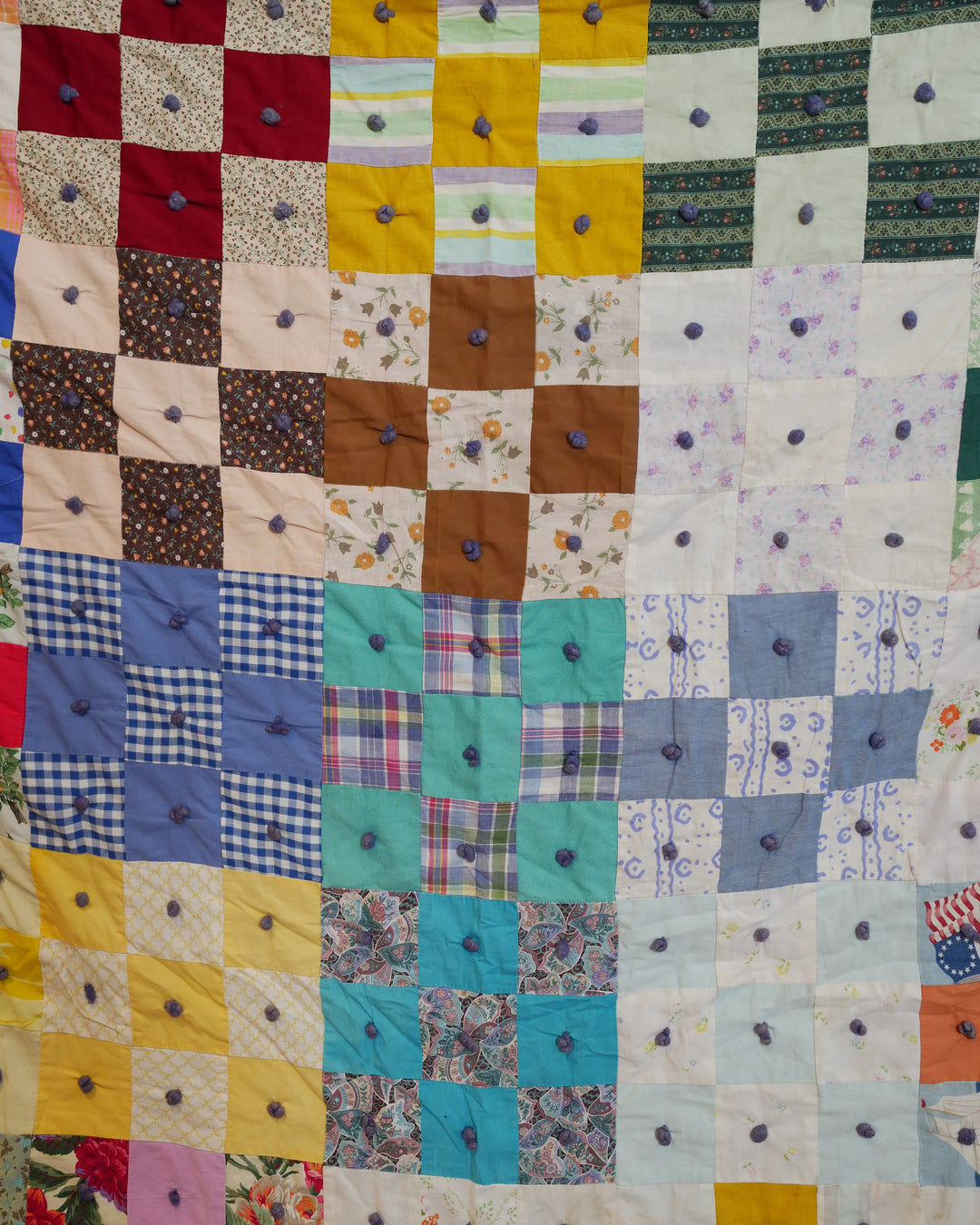 9 Patch Quilt Chore Coat