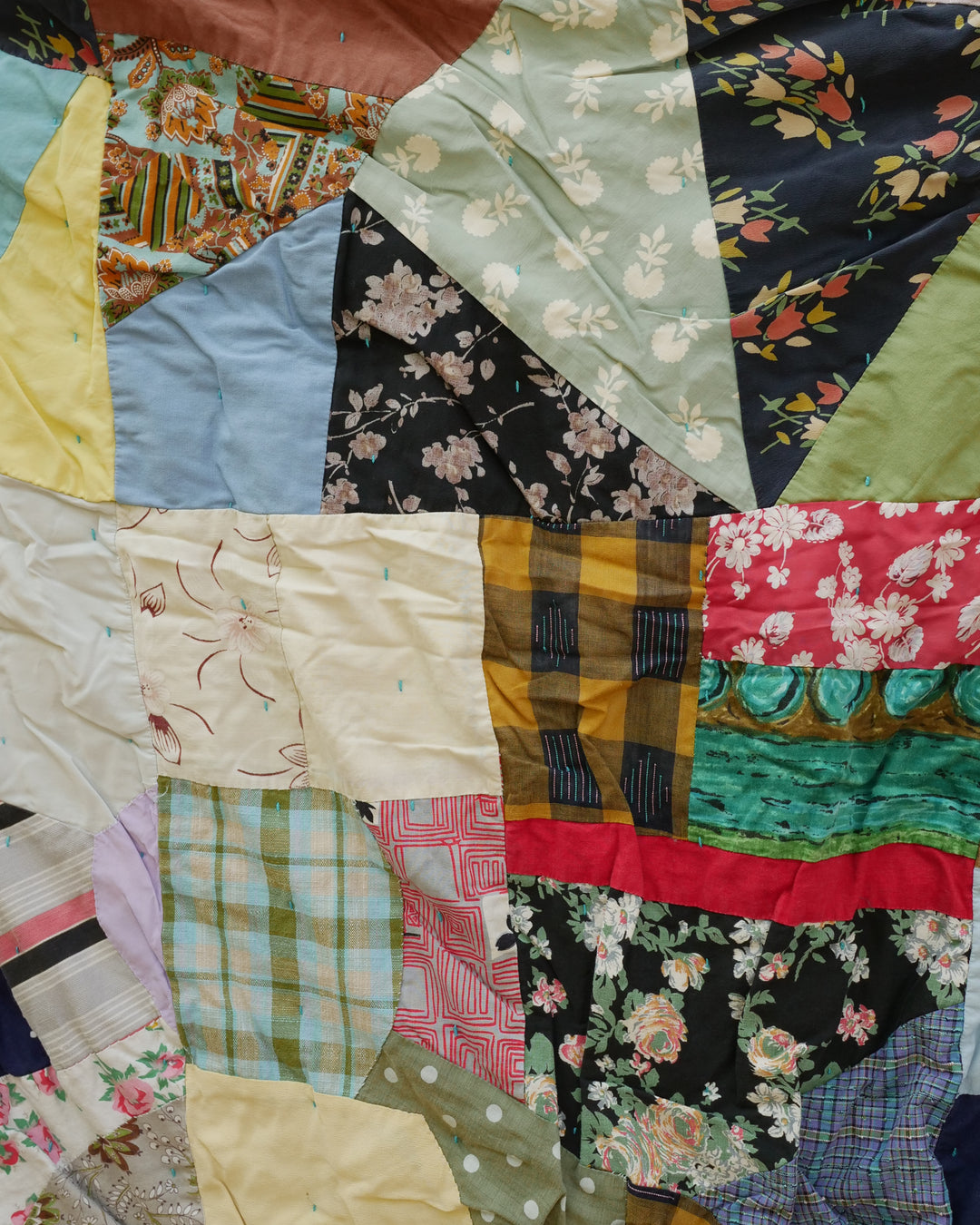 Scrappy Quilt Chore Coat