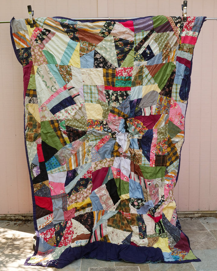 Scrappy Quilt Chore Coat