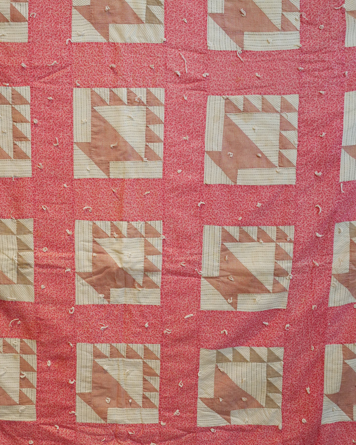 Flower Basket Quilt Chore Coat