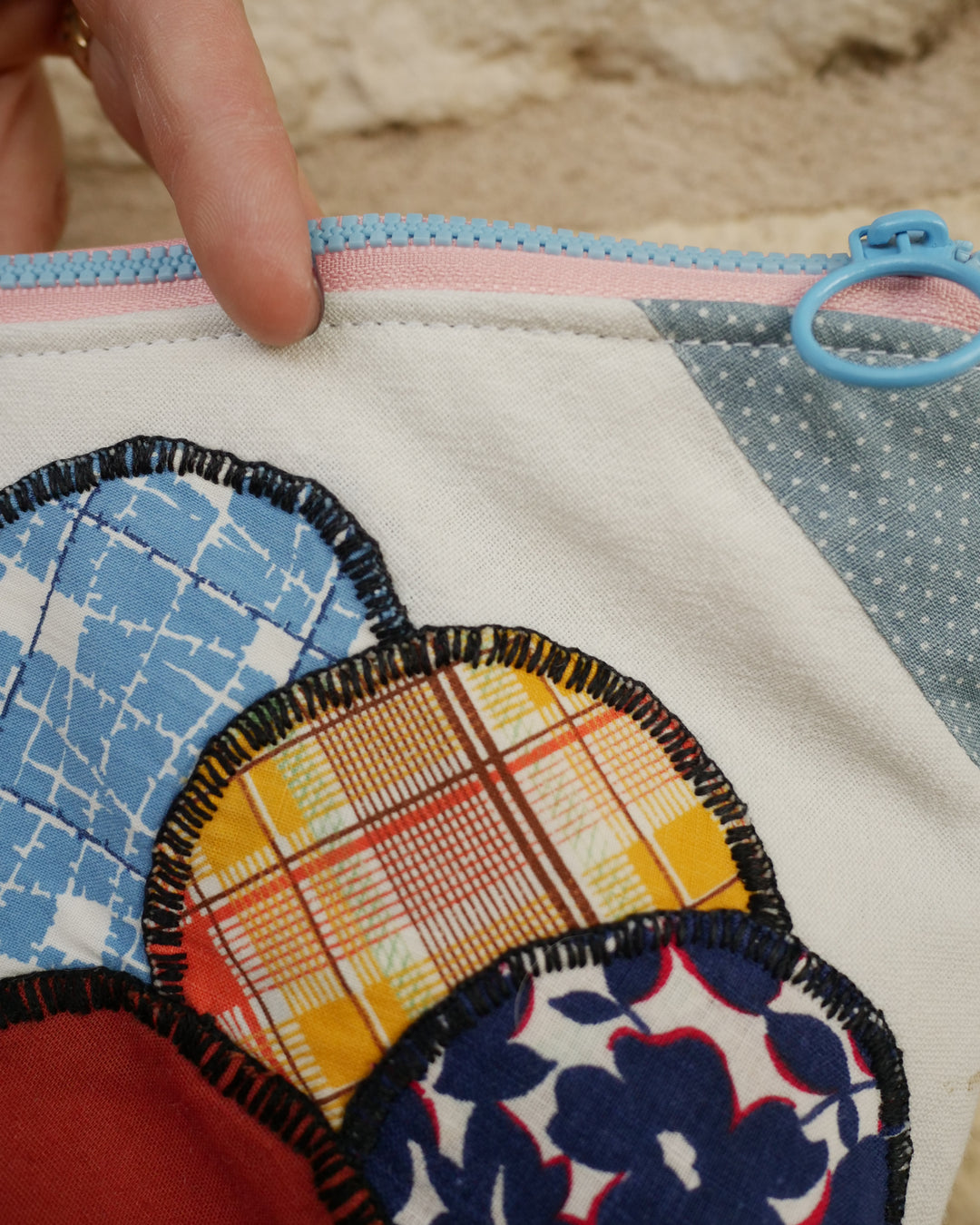 Upcycle Your Scraps - Zipper Pouch