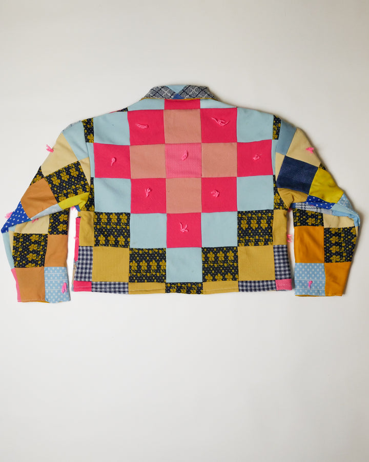 Patchwork Princess Quilt Coat, S