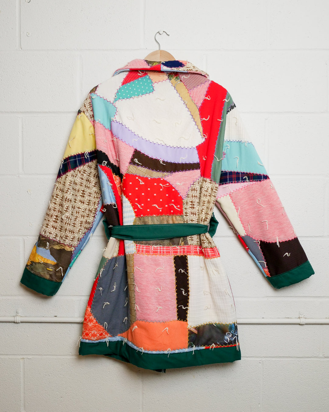 Crazy Quilt Robe Coat, L